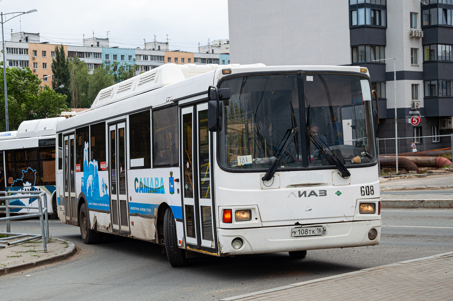 Самарская область, ЛиАЗ-5293.70 № 608