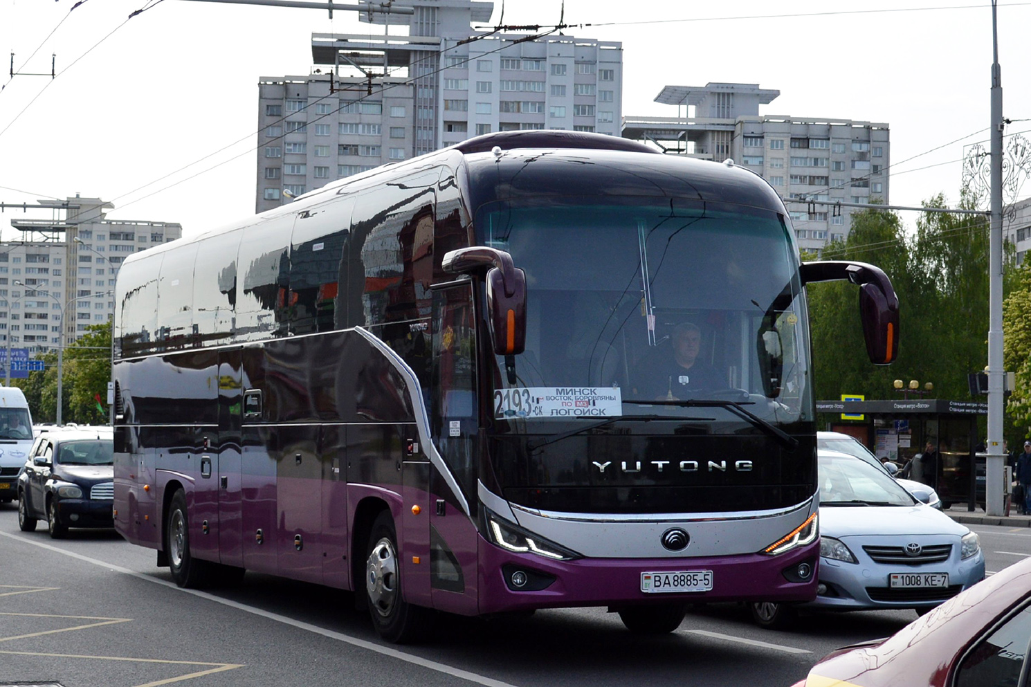 Минская область, Yutong C12PRO (ZK6128H) № ВА 8885-5 Минская область, Yutong C12PRO (ZK6128H) № ВА 8885-5