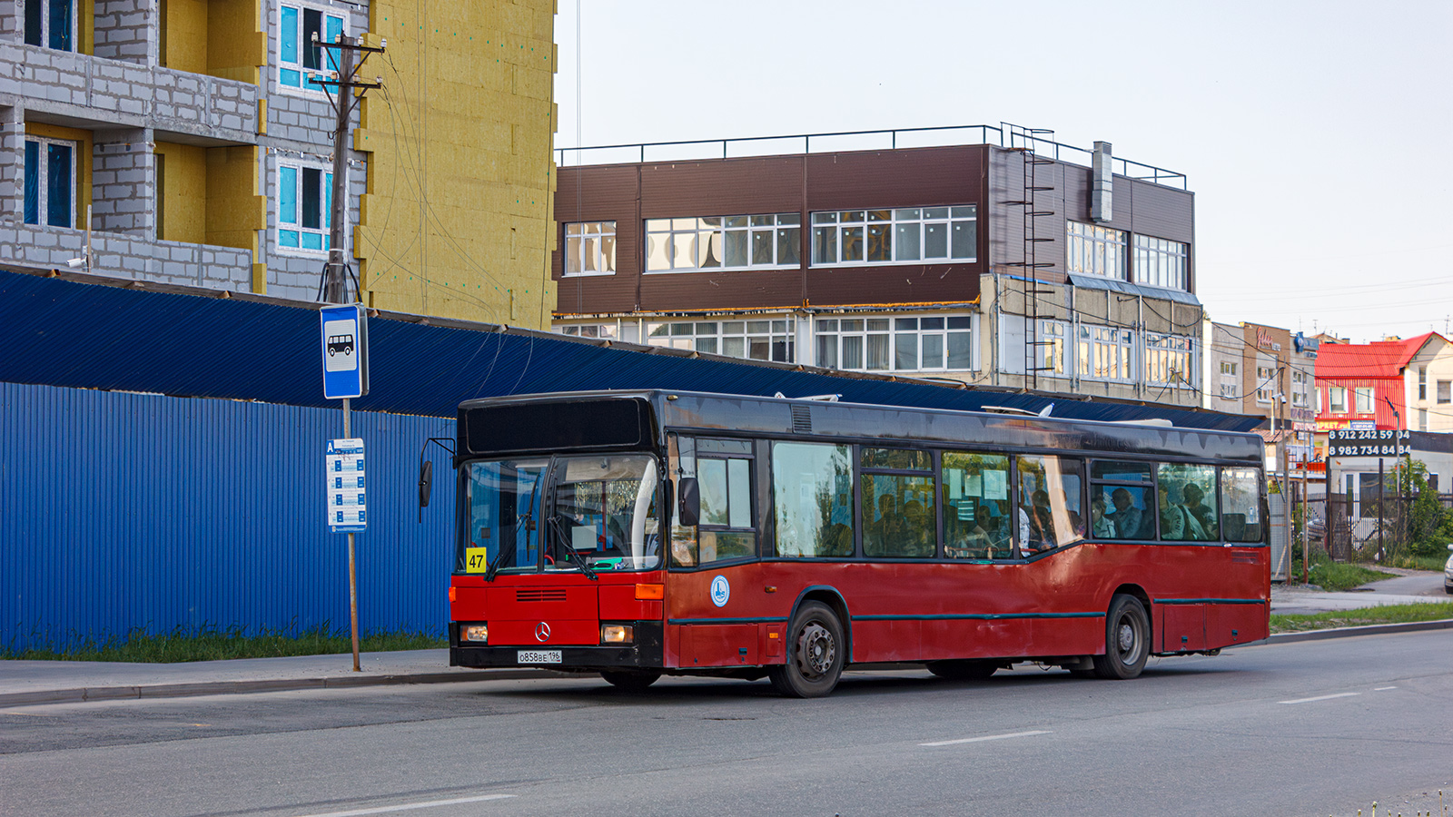 Свердловская область, Mercedes-Benz O405N2 № О 858 ВЕ 196