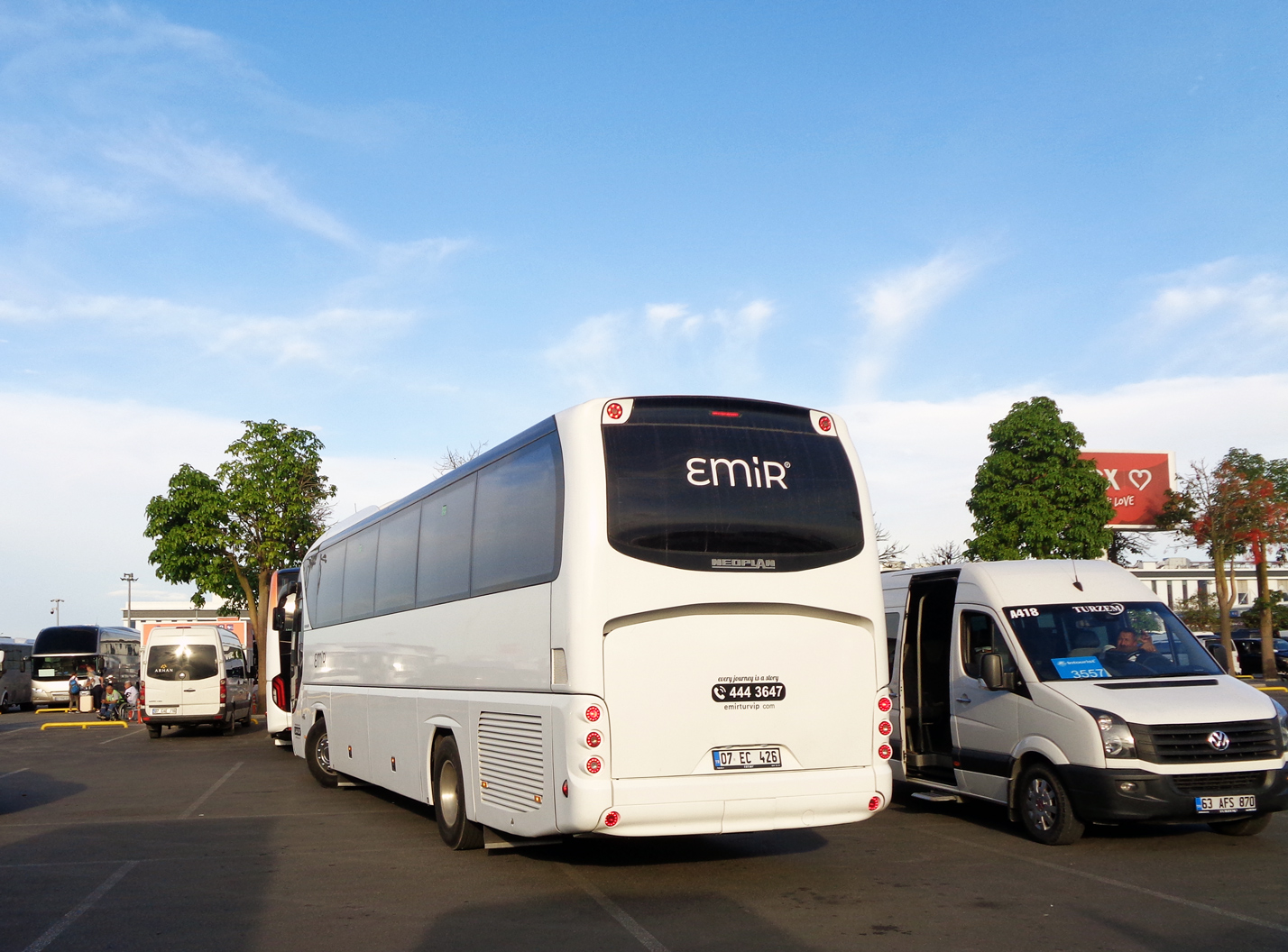 Хмельницкая область, Neoplan P16 N1218HDL Cityliner L № BX 2590 IE; Турция, Neoplan P21 N2216SHD Tourliner № 07 EC 426