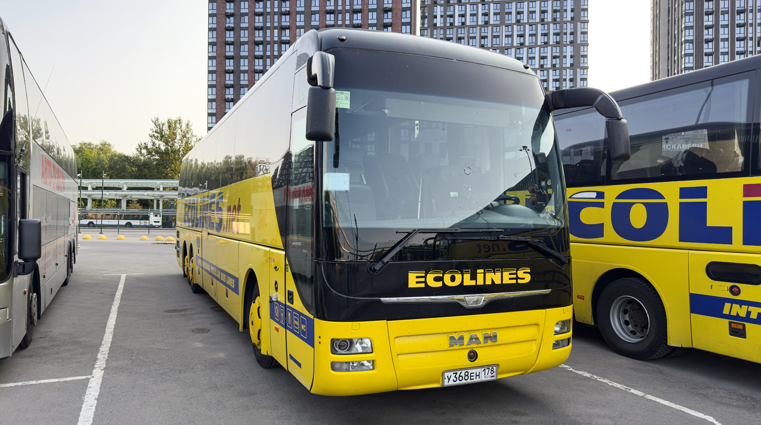 Санкт-Петербург, MAN R08 Lion's Coach L RHC444 L № 318