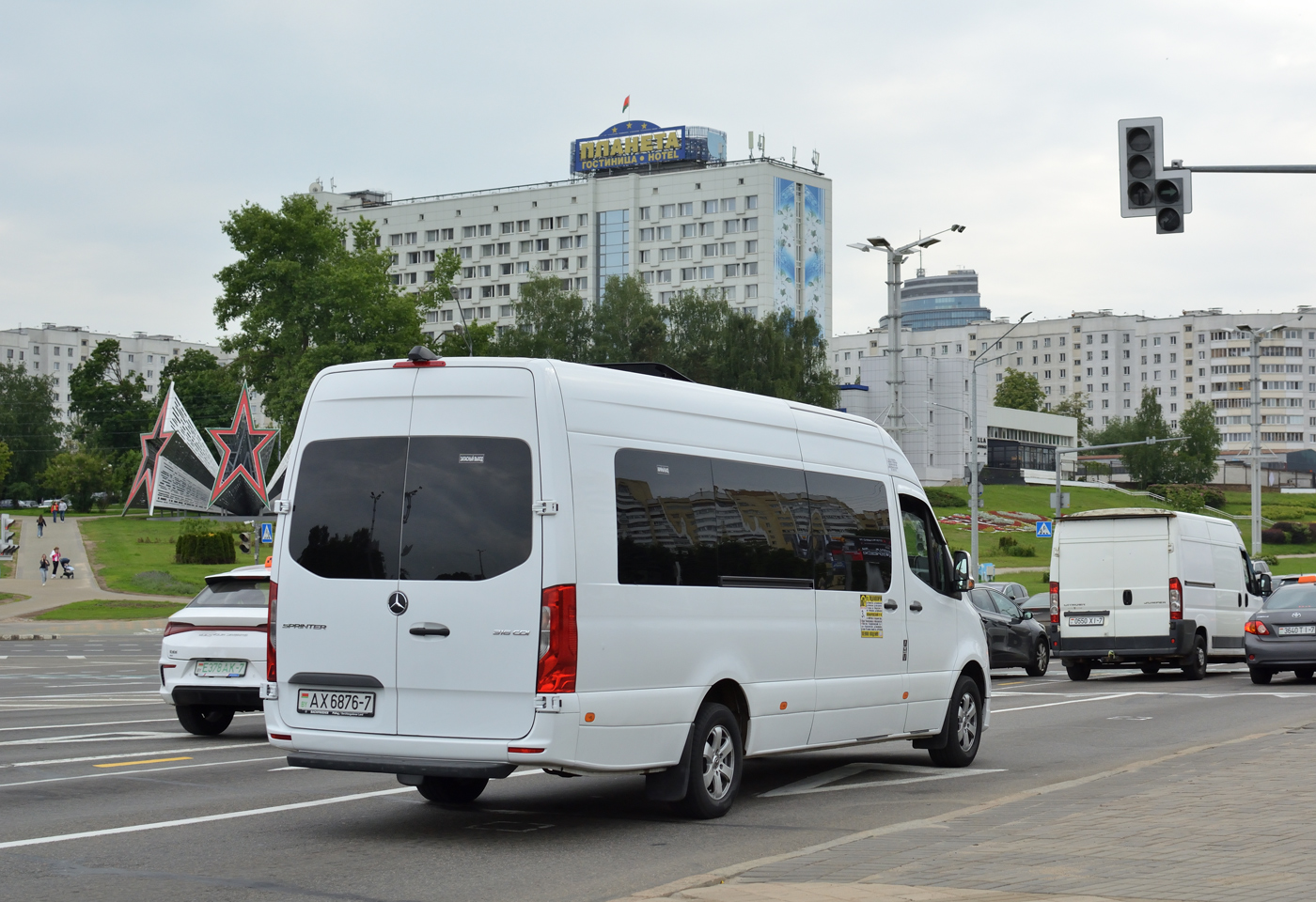 Минск, (модель неизвестна) № АХ 6876-7