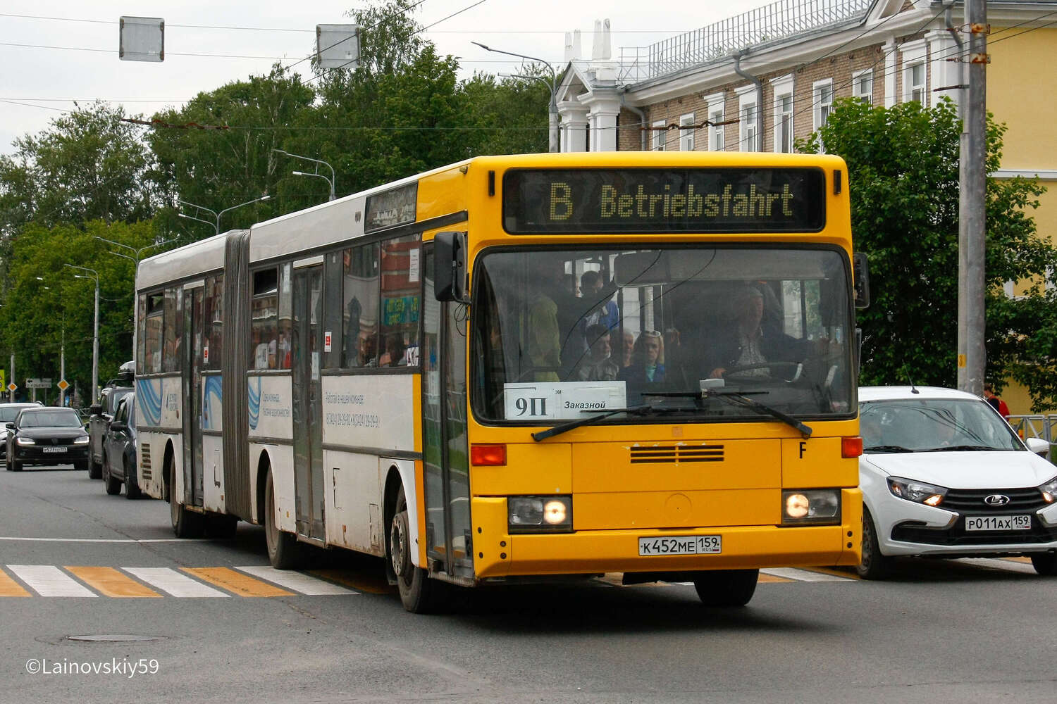 Пермский край, Mercedes-Benz O405G № К 452 МЕ 159
