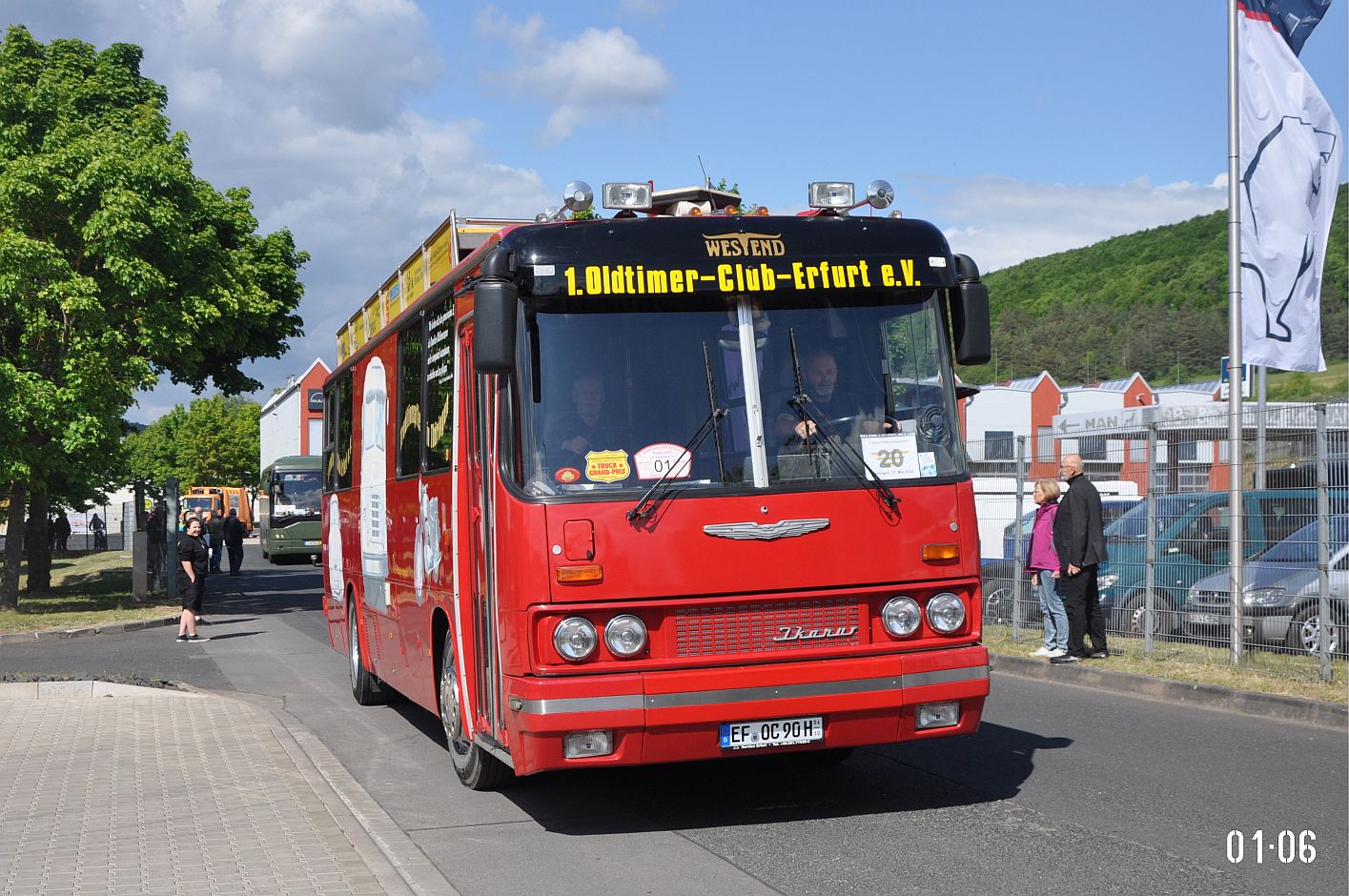 Тюрингия, Ikarus 260.43 № EF-OC 90H; Тюрингия — 8. Ikarus-Bus-Treffen in Deutschland — Meiningen 17.05.2025