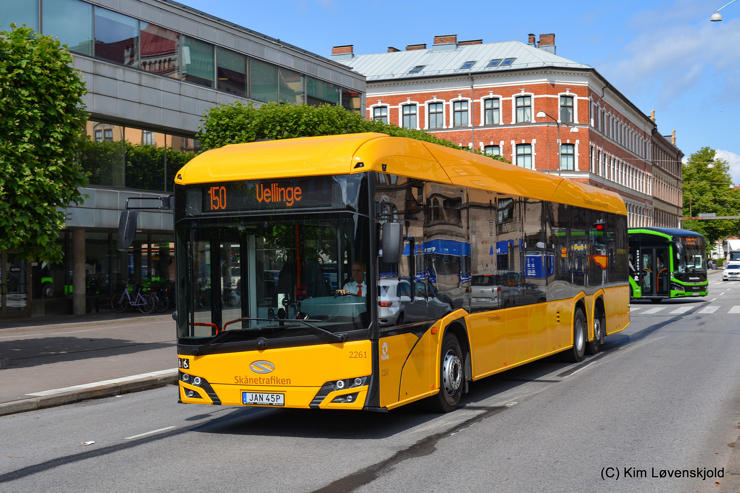 Швеция, Solaris Urbino IV 15 LE electric № 2261