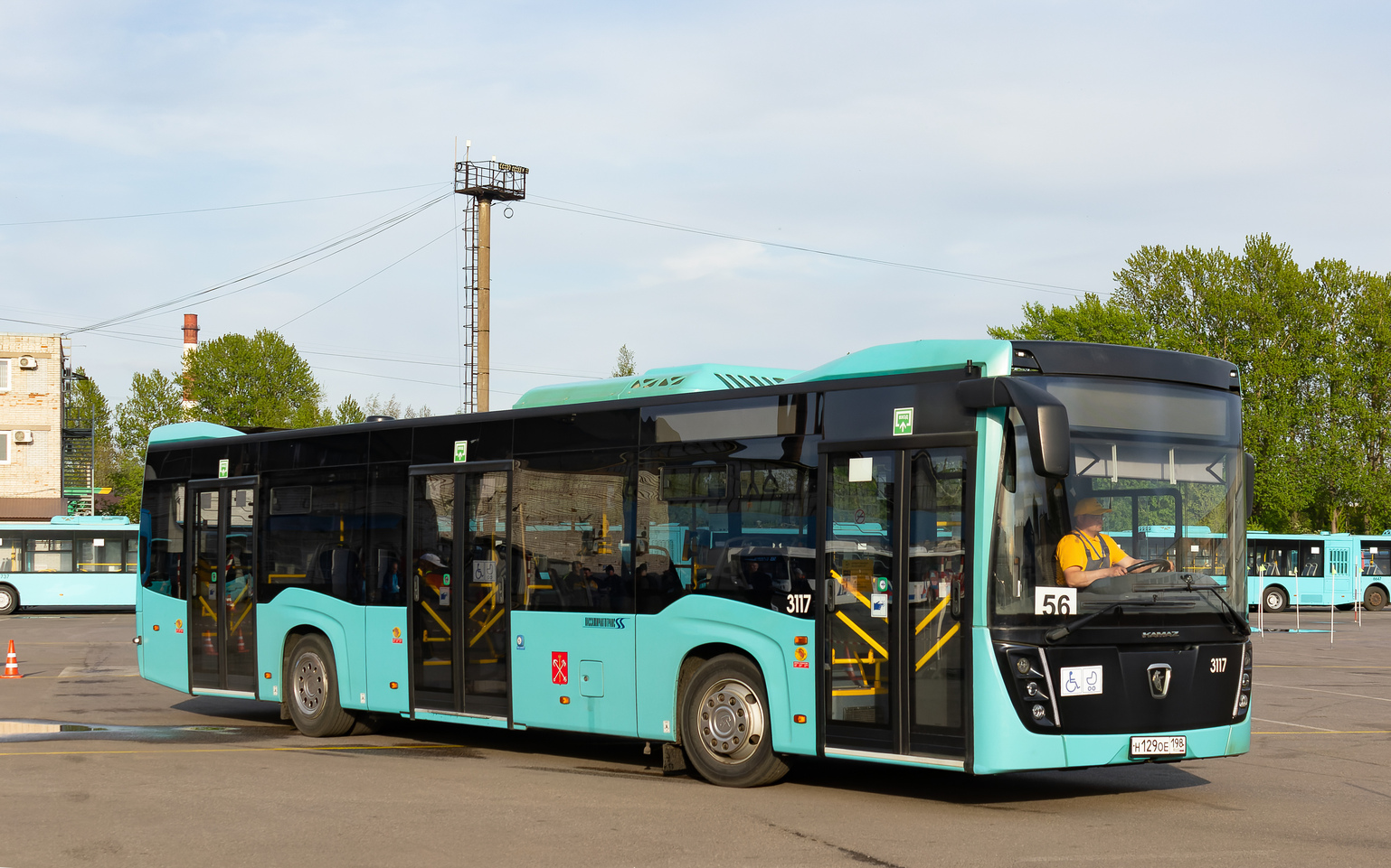 Szentpétervár, NefAZ-5299-40-52 sz.: 3117; Szentpétervár &mdash; The 6th International Transport Festival, TransportFest-2025