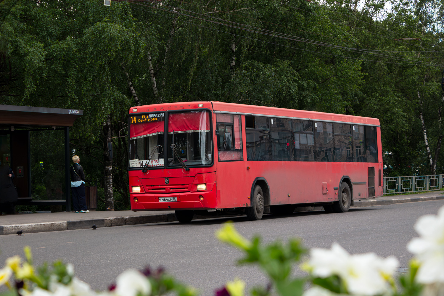 Вологодская область, НефАЗ-5299-30-32 № К 464 СР 35