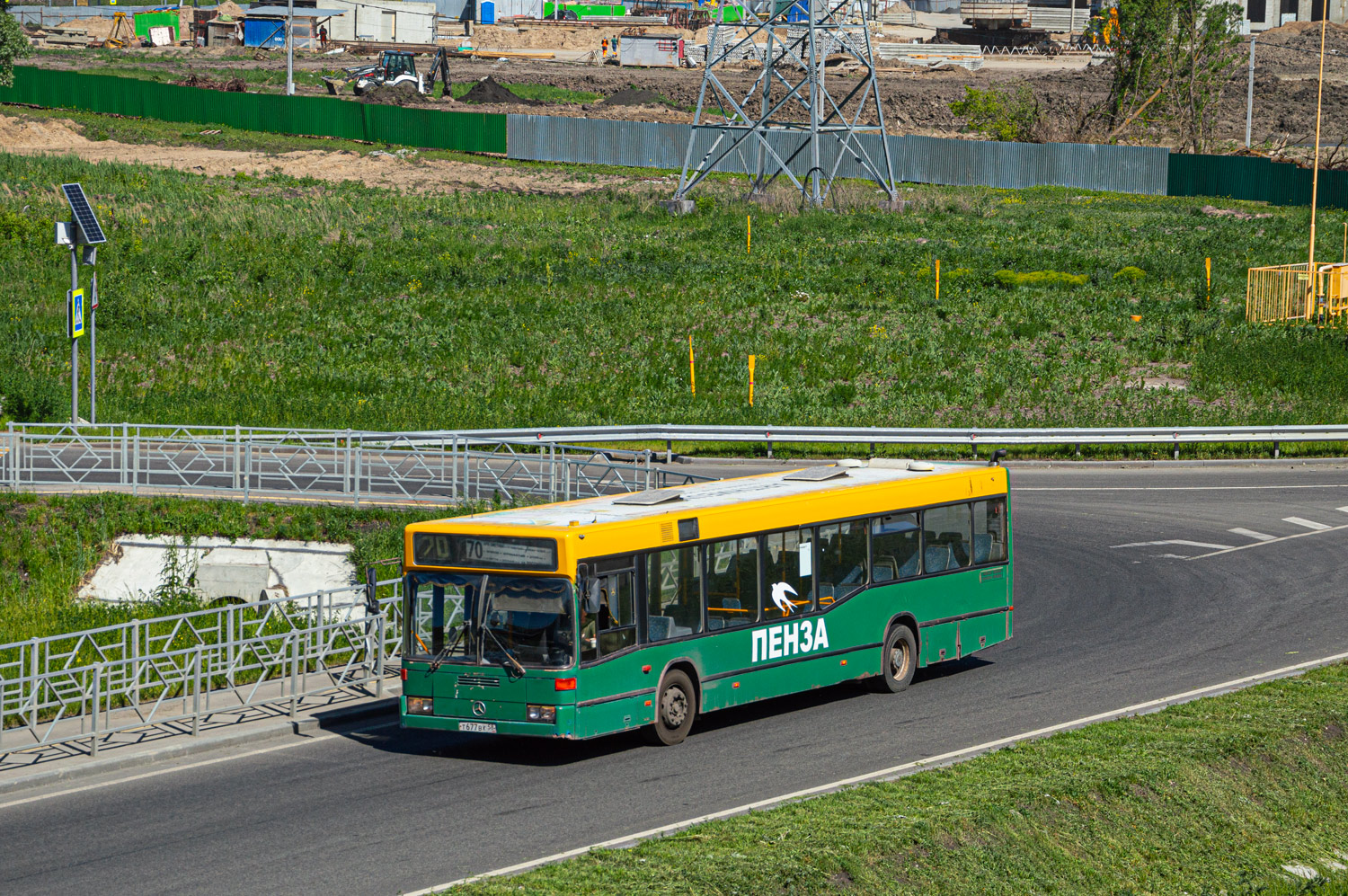 Пензенская область, Mercedes-Benz O405N2 № Т 677 ВК 58