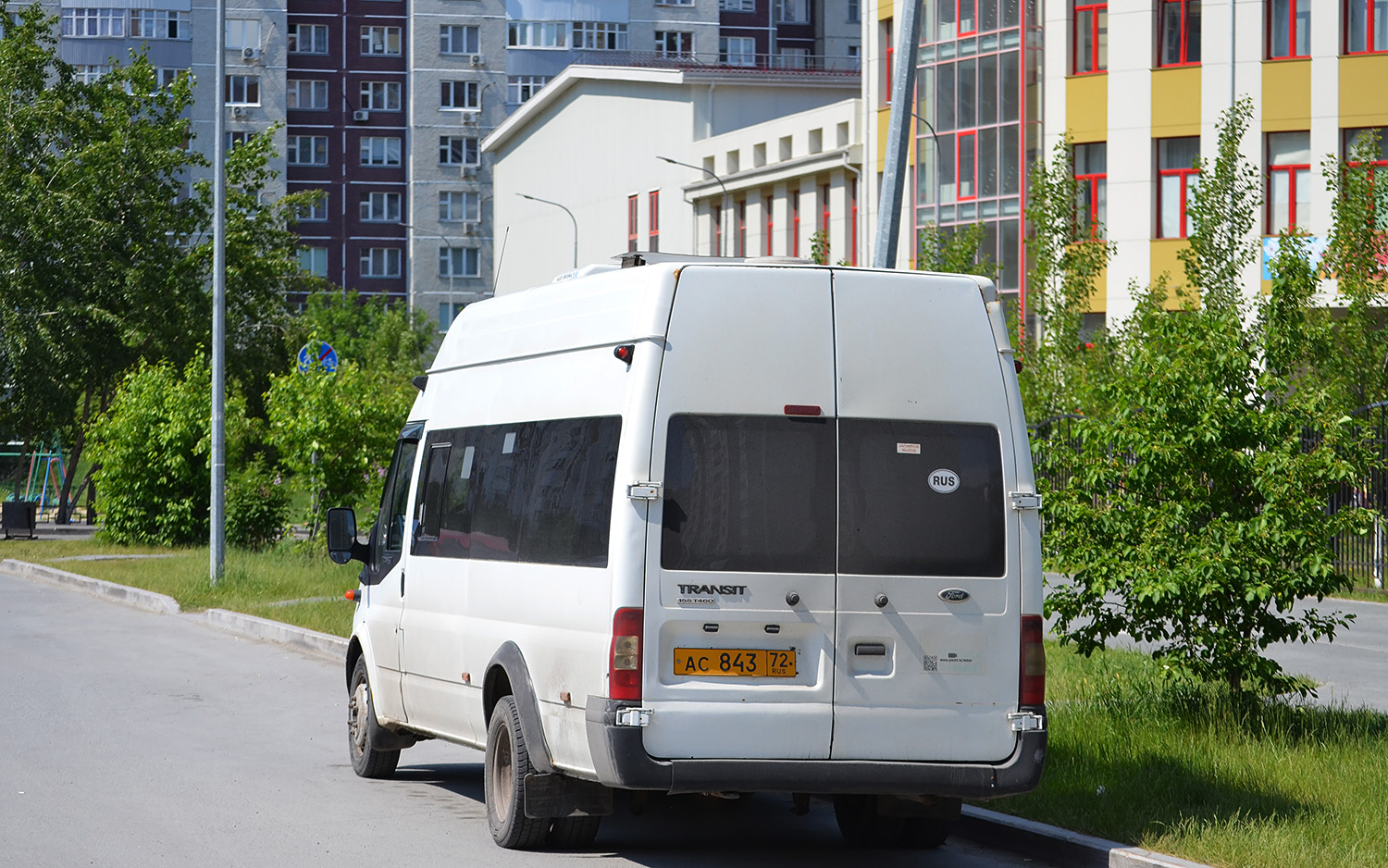 Тюменская область, Sollers Bus B-BF (Ford Transit) № АС 843 72