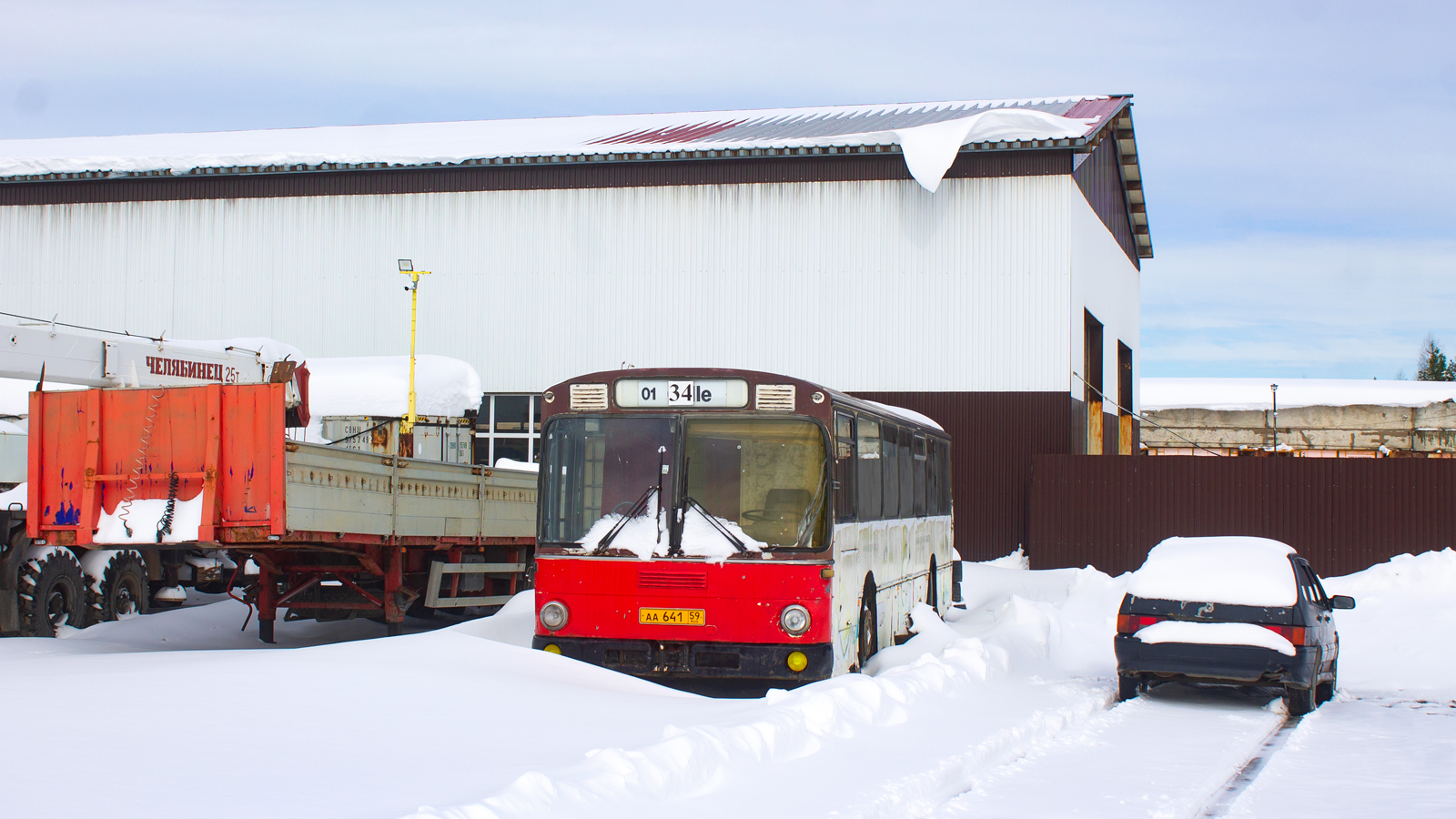 Пермский край, Mercedes-Benz O307 № АА 641 59