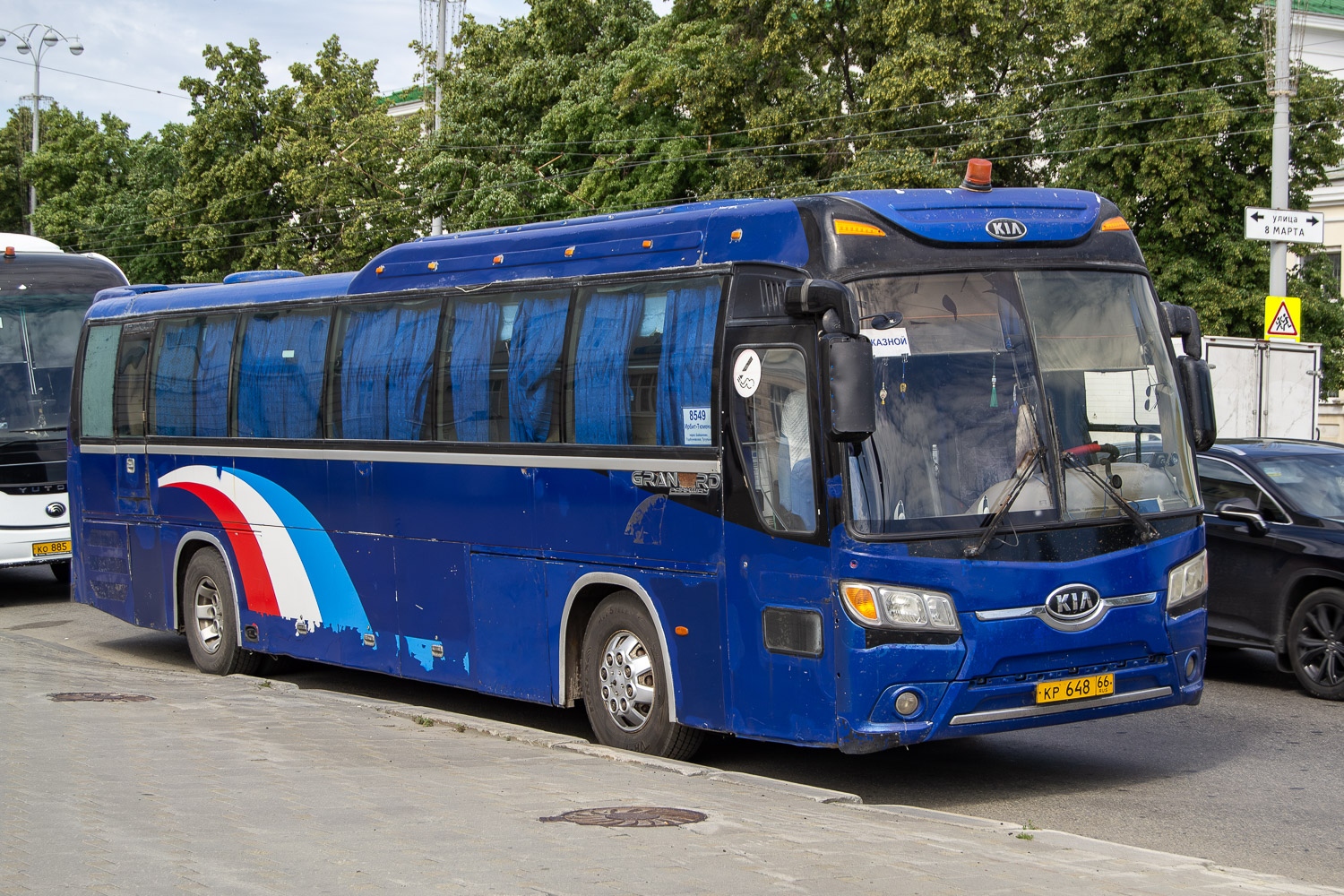 Свердловская область, Kia Granbird № КР 648 66