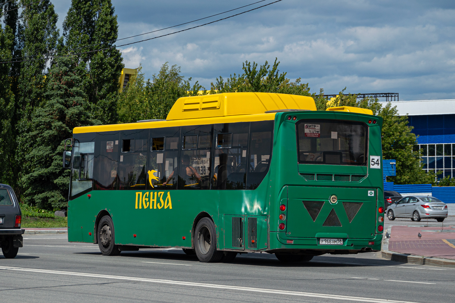 Пензенская область, КАвЗ-4270-70 № Р 966 НМ 58