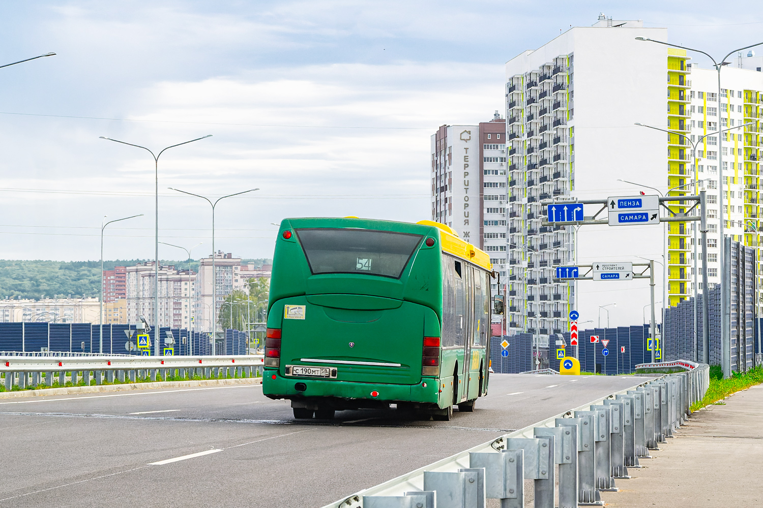 Пензенская область, Scania OmniLink I (Скания-Питер) № С 190 МТ 58