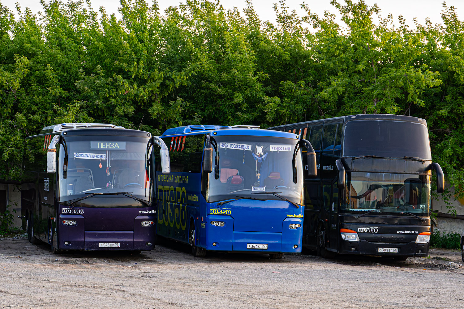 Пензенская вобласць, VDL Bova Magiq MHD 131.460 № Р 543 ЕР 58