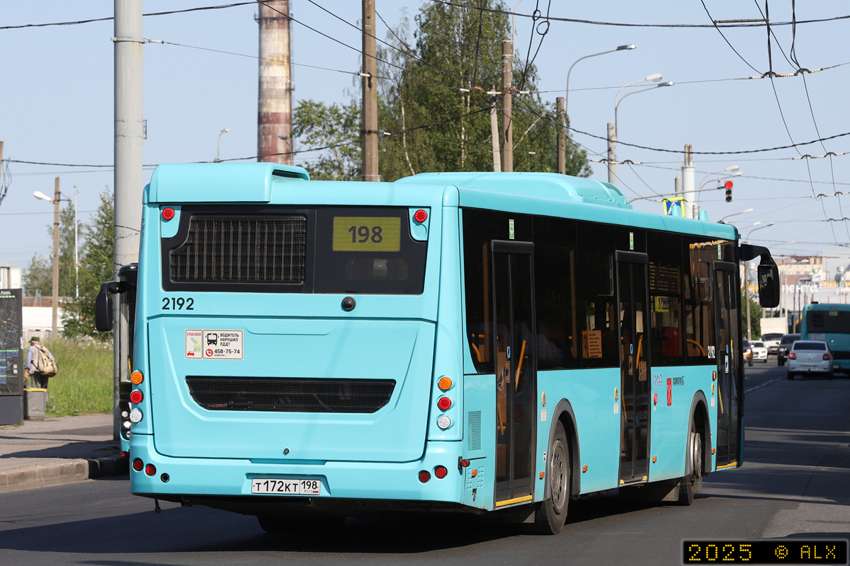 Санкт-Петербург, ЛиАЗ-5292.65 № 2192
