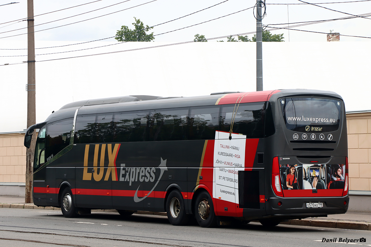 Санкт-Петербург, Irizar i6 14,98-3,7 № О 570 АО 198