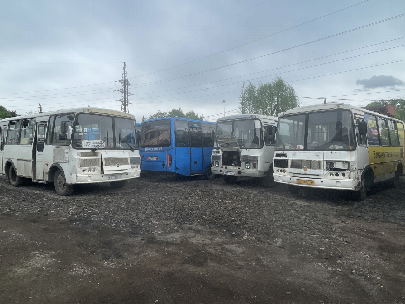 Кемеровская область - Кузбасс, ПАЗ-32054 № К 992 ОЕ 142; Кемеровская область - Кузбасс, ПАЗ-32054 № АС 080 42