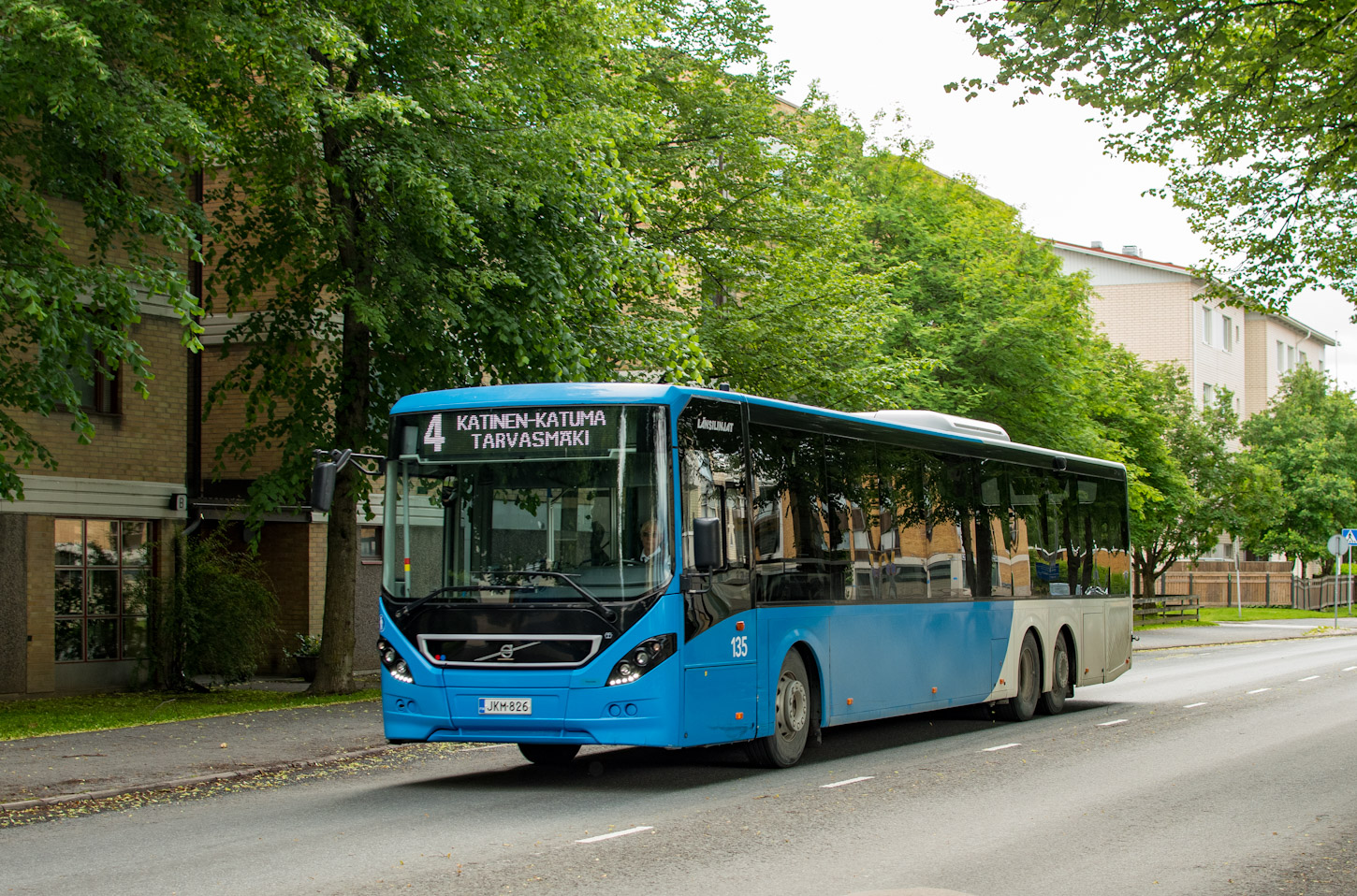 Финляндия, Volvo 8900BLE № 135