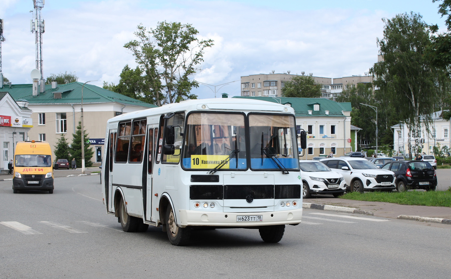 Удмуртия, ПАЗ-320540-12 № Н 623 ТТ 18