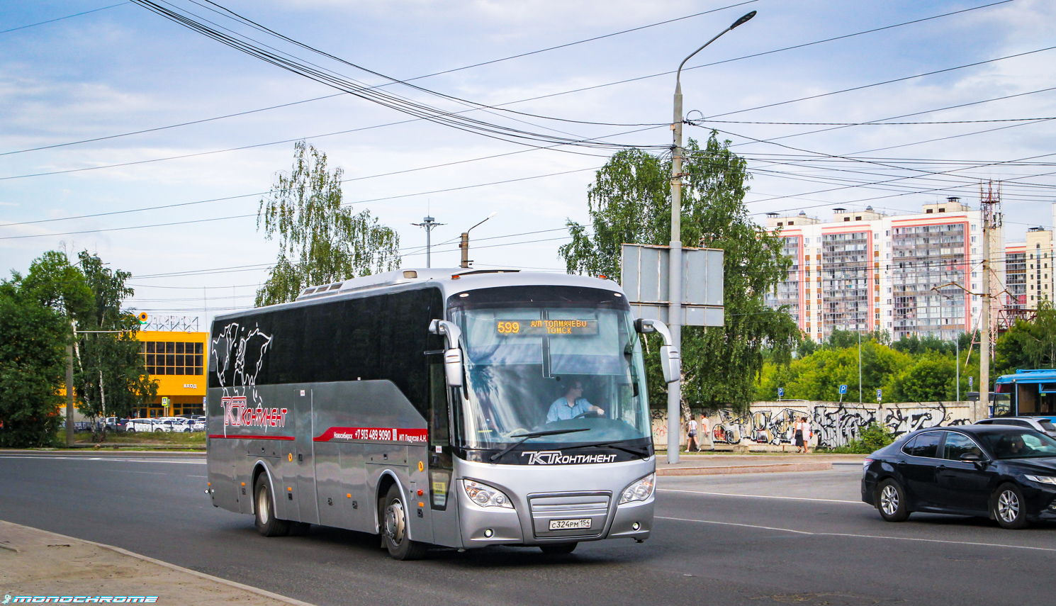 Новосибирская область, Higer A80 № С 324 РМ 154