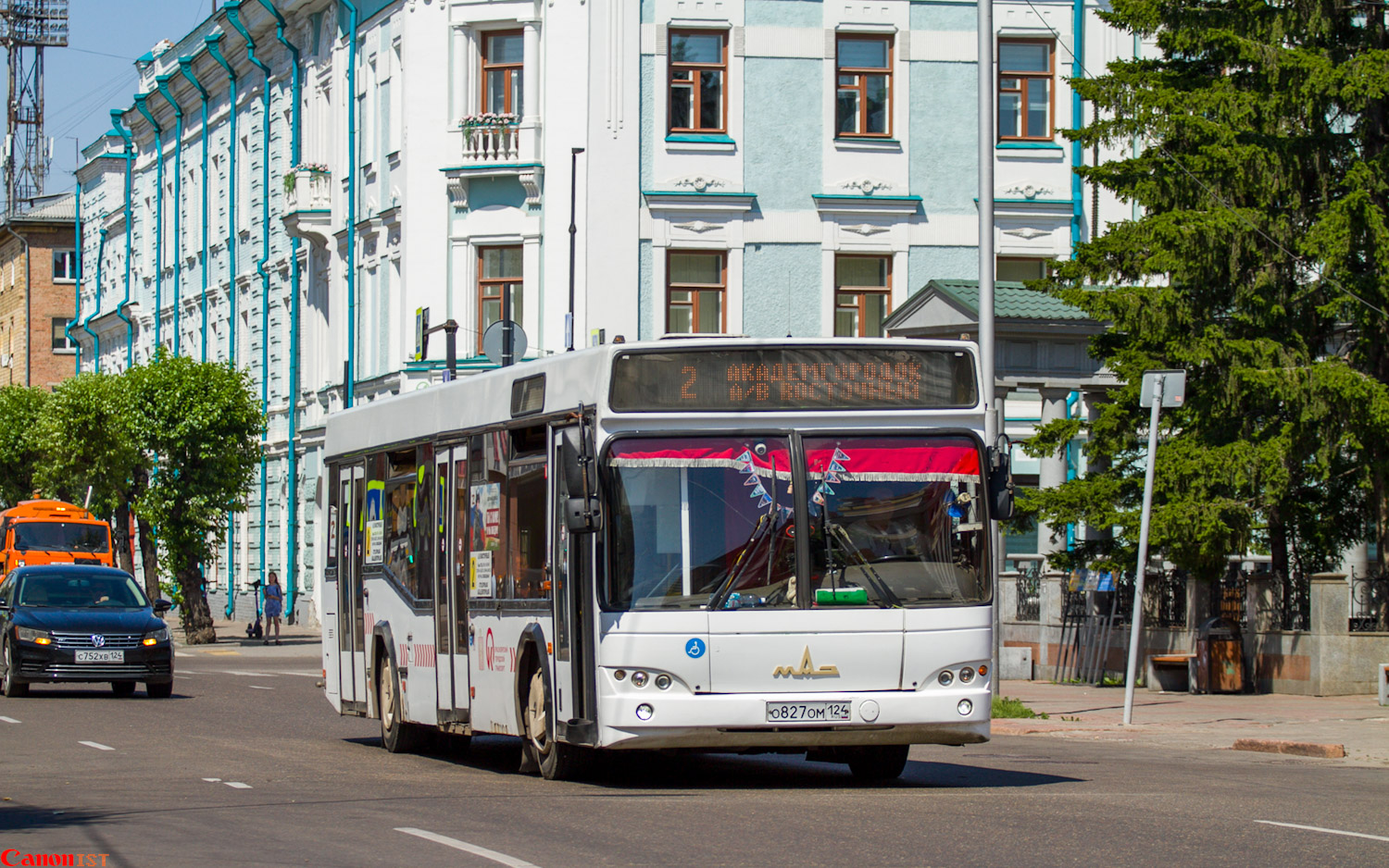 Красноярский край, МАЗ-103.469 № О 827 ОМ 124