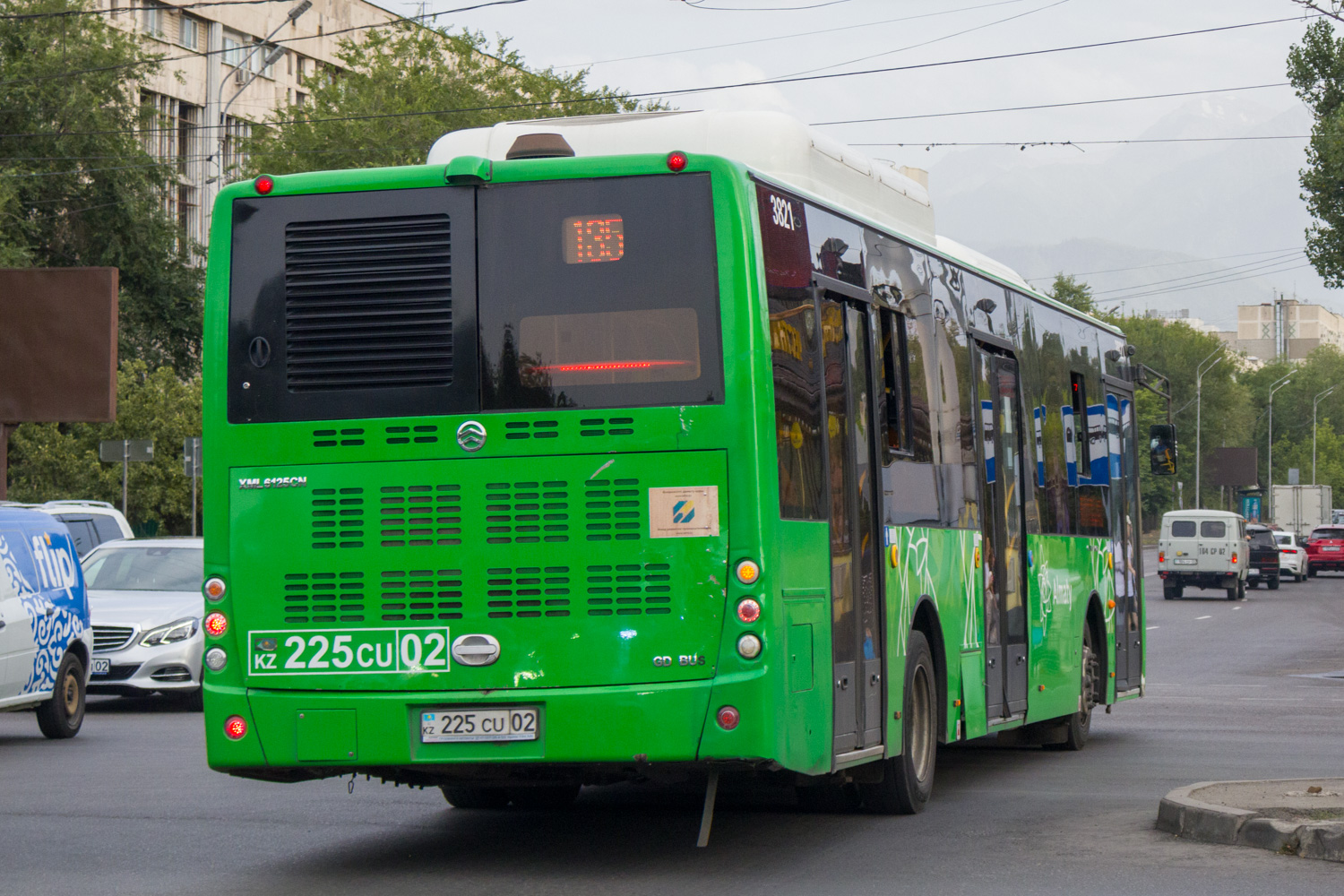 Алматы, Golden Dragon XML6125CN (Hyundai Trans Auto) № 3821