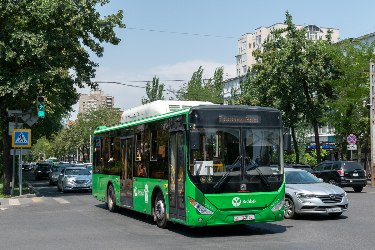 Кыргызстан, Zhong Tong LCK6105HGC Fashion № 01 340 AV