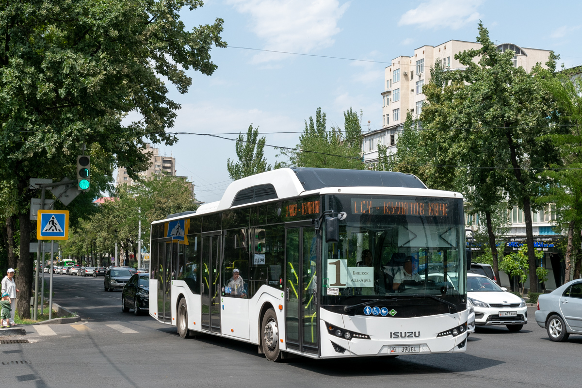 Кыргызстан, Anadolu Isuzu Citiport 12 CNG № 01 390 BL