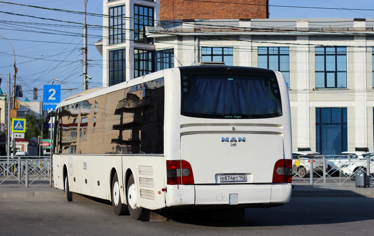 Кемеровская область - Кузбасс, MAN R13 Lion's Regio L ÜL394 L № 216
