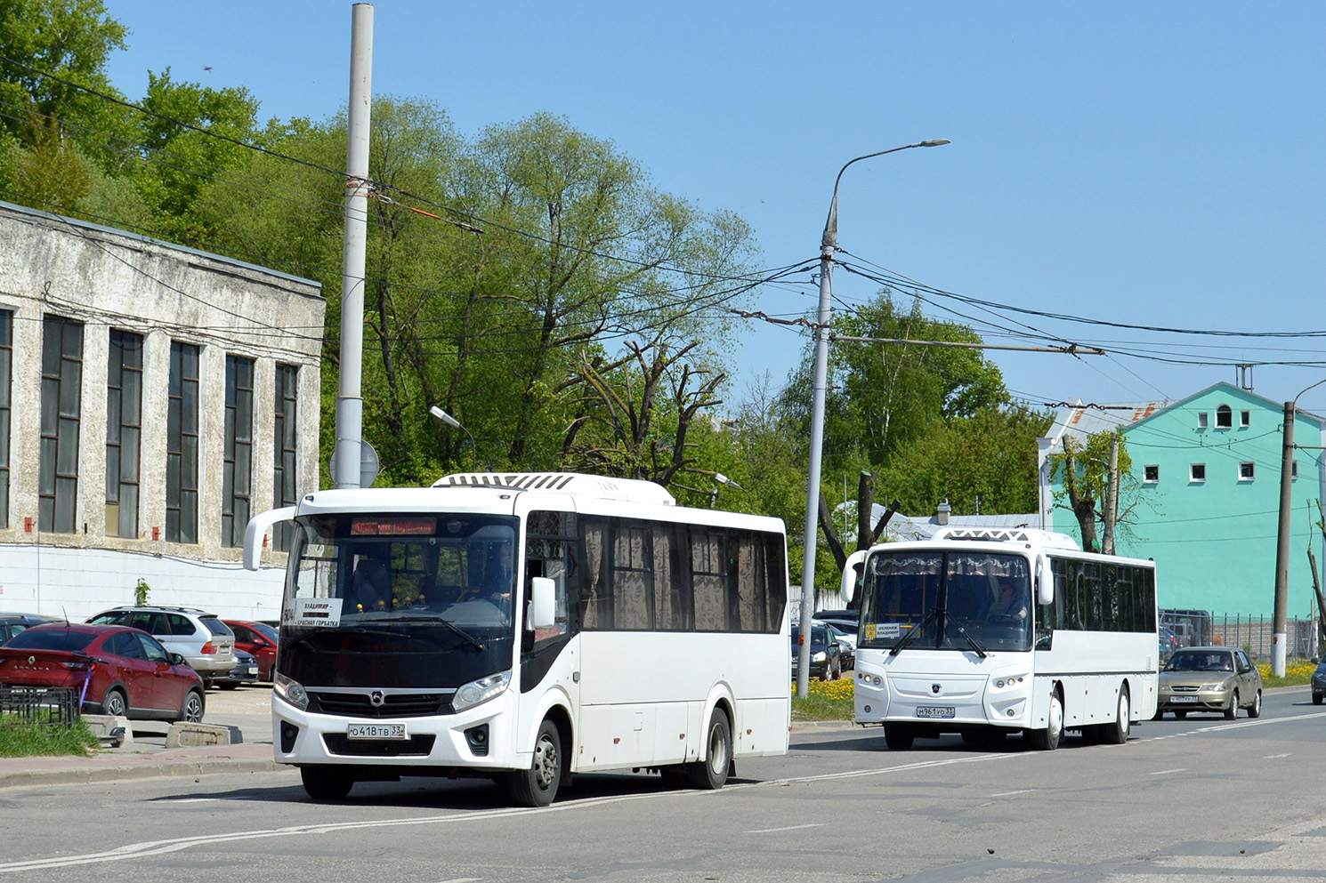 Владимирская область, ПАЗ-320455-04 "Vector Next" (межгород) № О 418 ТВ 33
