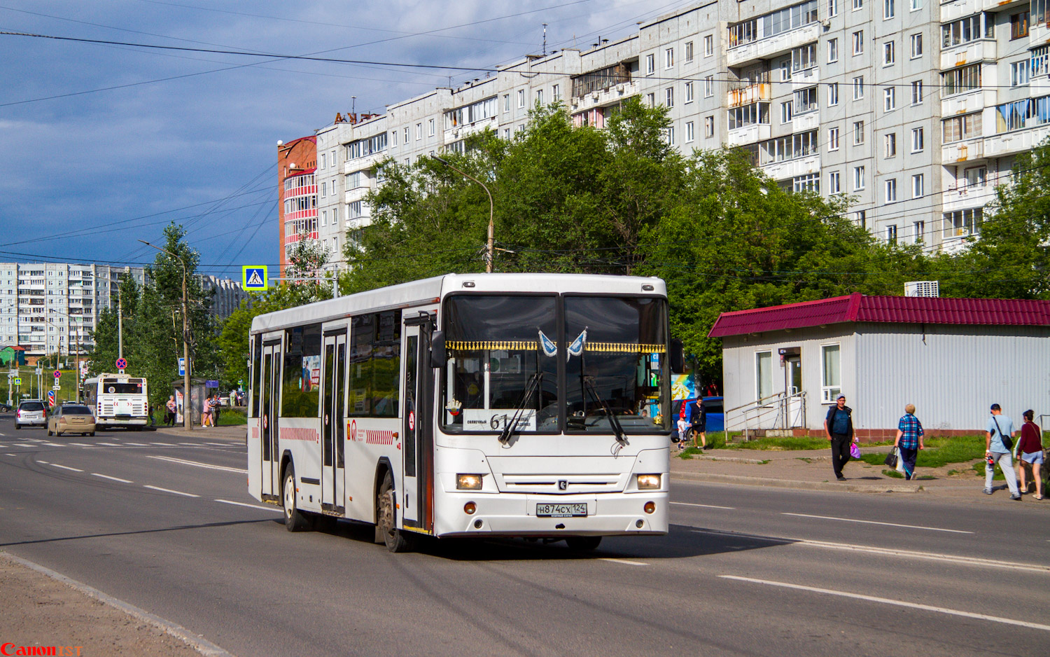 Красноярский край, НефАЗ-5299-30-32 № Н 874 СХ 124