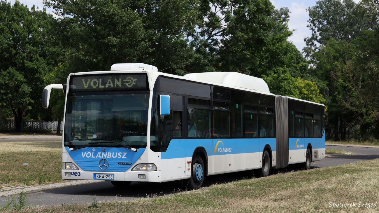Венгрия, Mercedes-Benz O530G Citaro G CNG № KFA-293