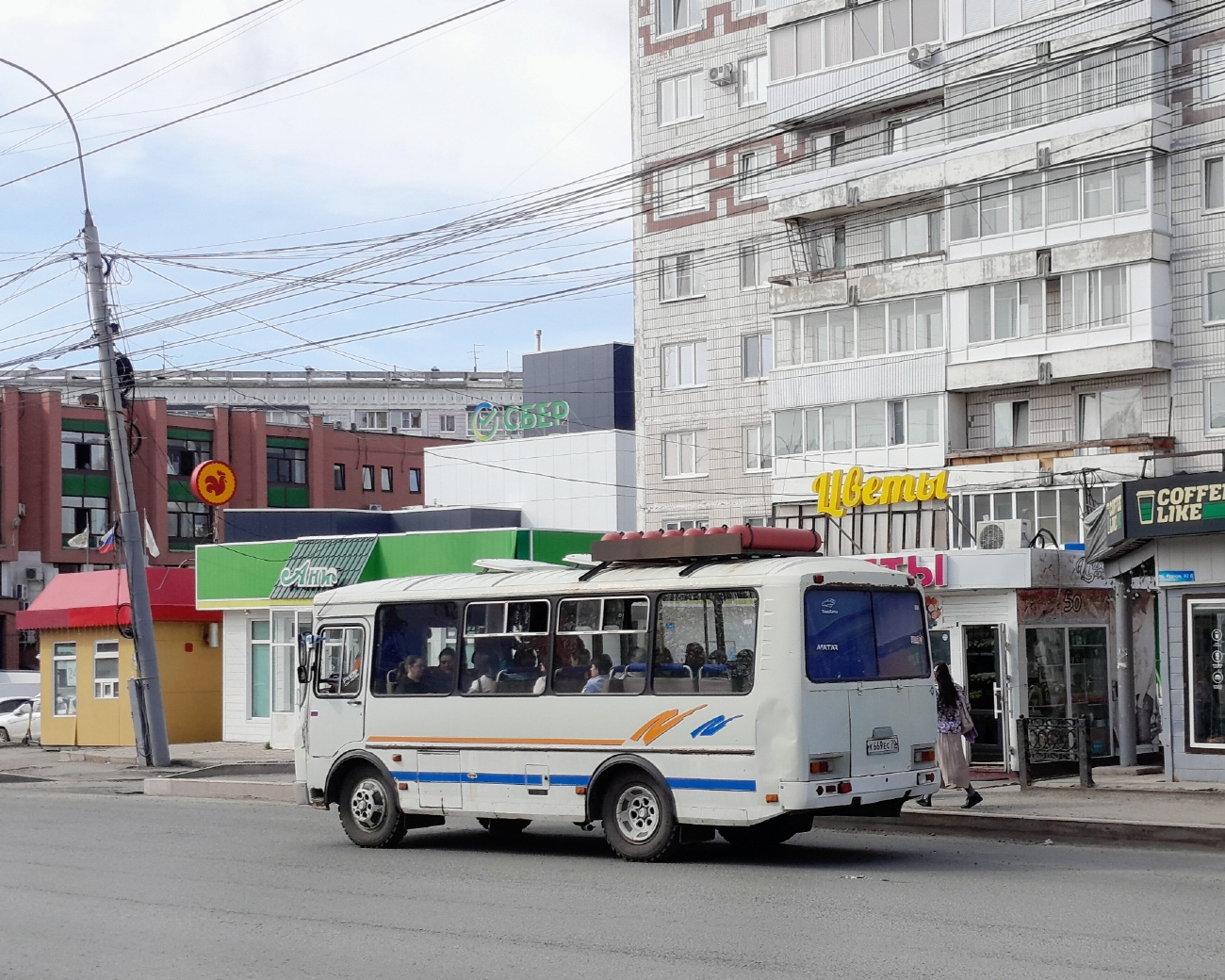 Томская область, ПАЗ-32054 № К 669 ЕС 70