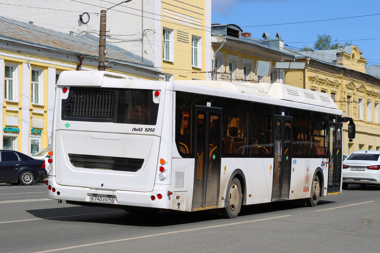 Кировская область, ЛиАЗ-5292.67 (CNG) № В 740 ХН 43