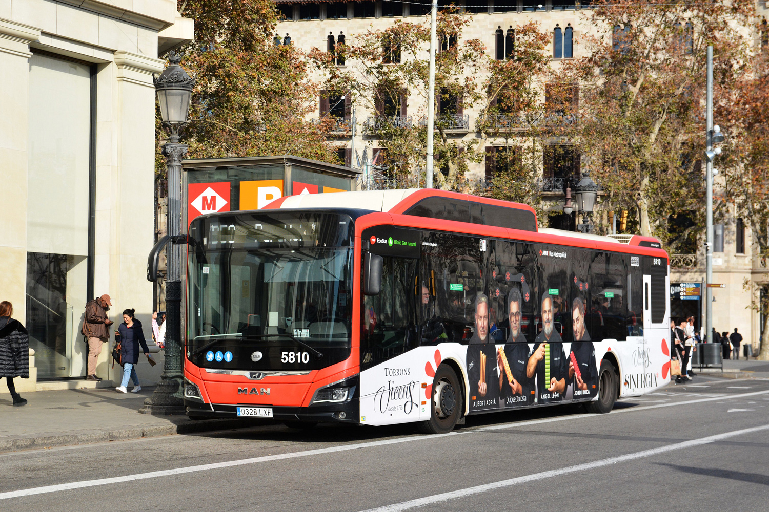 Испания, MAN 12C Lion's City 12 G NL320 EfficientHybrid № 5810