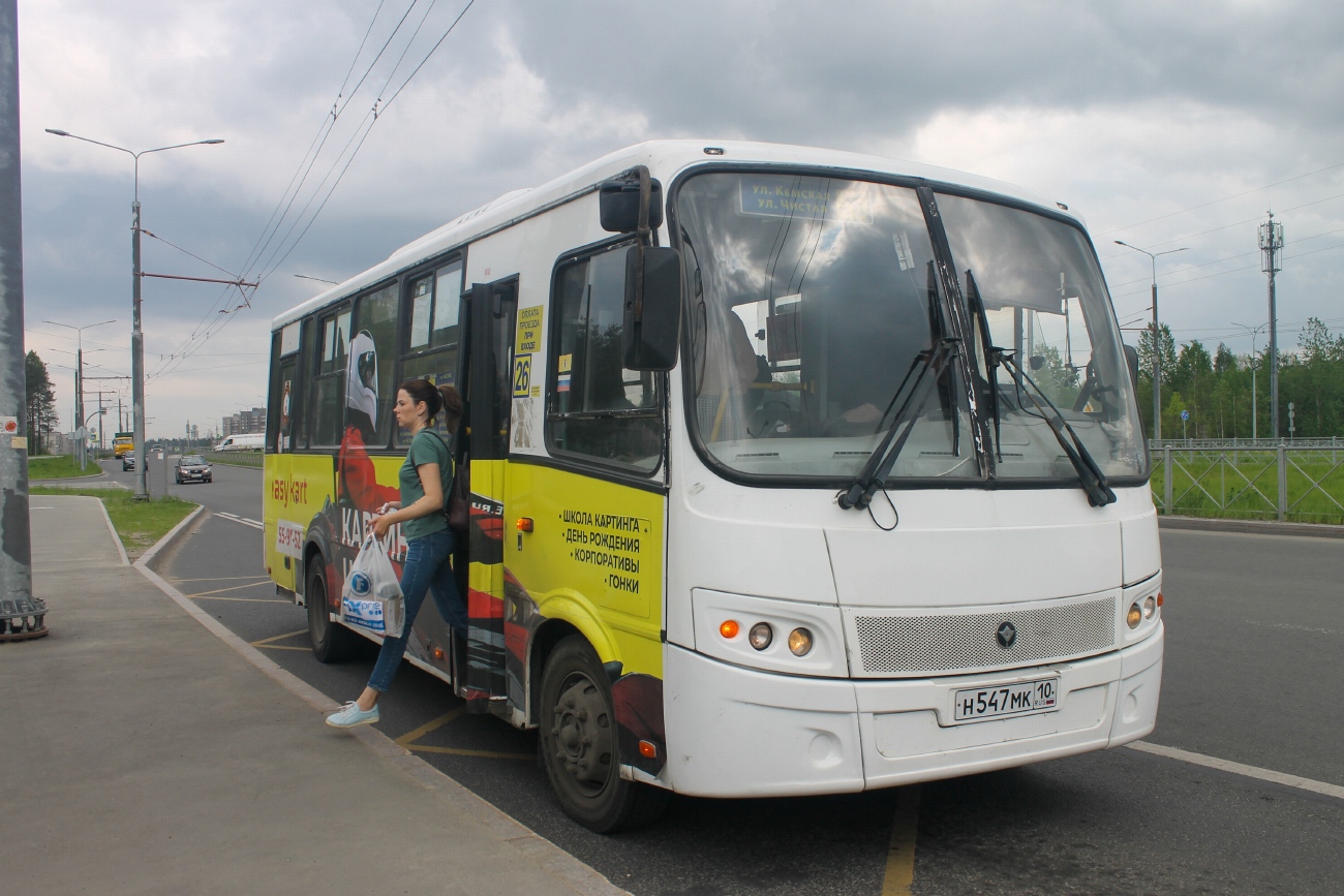 Карелия, ПАЗ-320412-04 "Вектор" № Н 547 МК 10