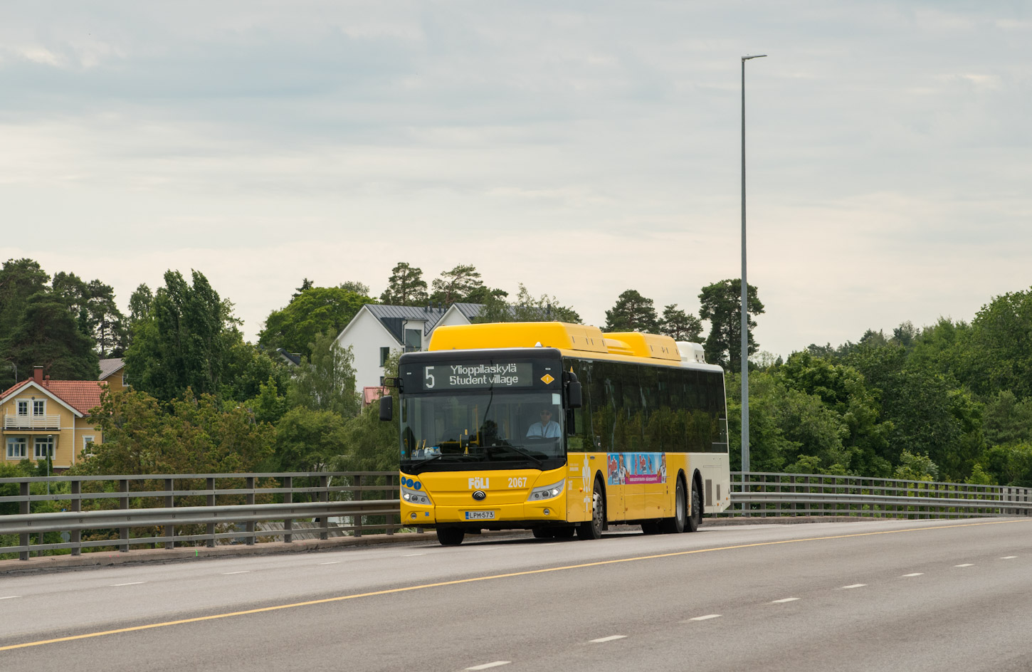 Финляндия, Yutong E15 № 2067