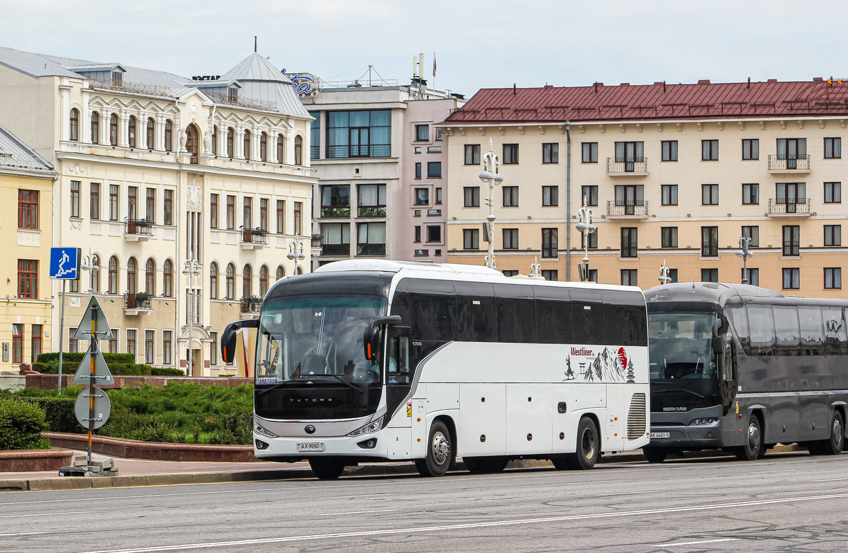 Минск, Yutong C12PRO (ZK6128H) № АХ 9990-7 Минск, Yutong C12PRO (ZK6128H) № АХ 9990-7