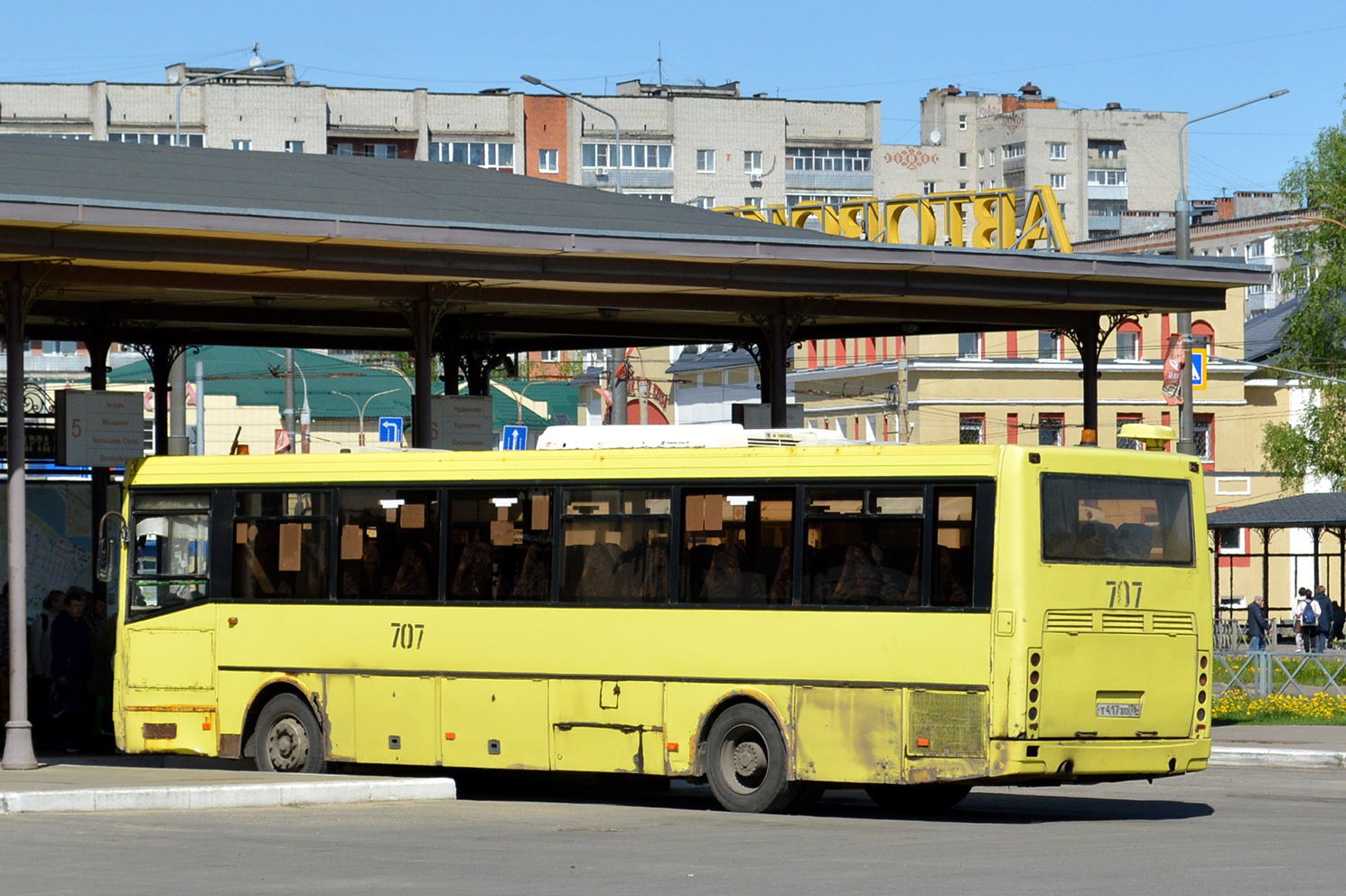Ярославская область, ЛиАЗ-5256.23-01 (ГолАЗ) № 707
