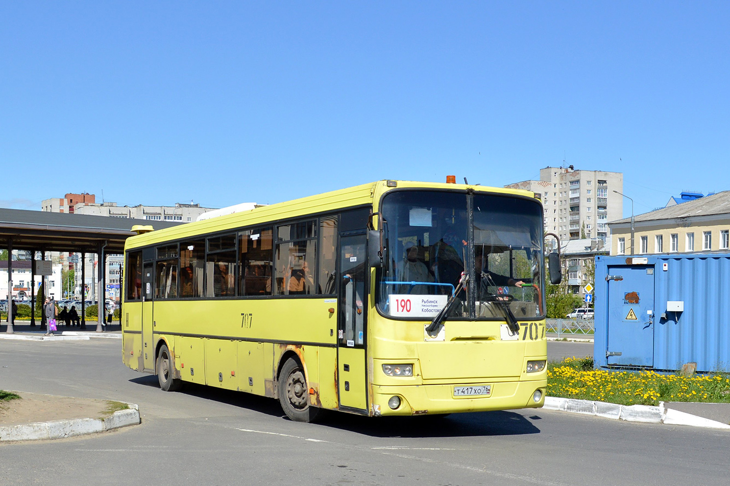 Ярославская область, ЛиАЗ-5256.23-01 (ГолАЗ) № 707