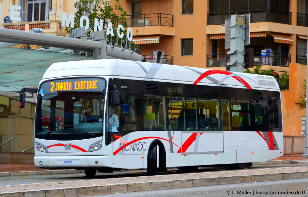 Монако, Van Hool New A330 Hyb № 128