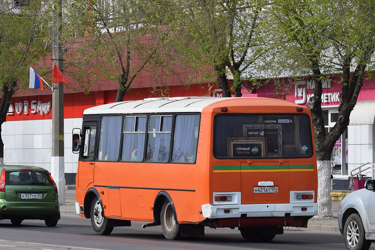 Волгоградская область, ПАЗ-32054 № Н 421 АТ 134