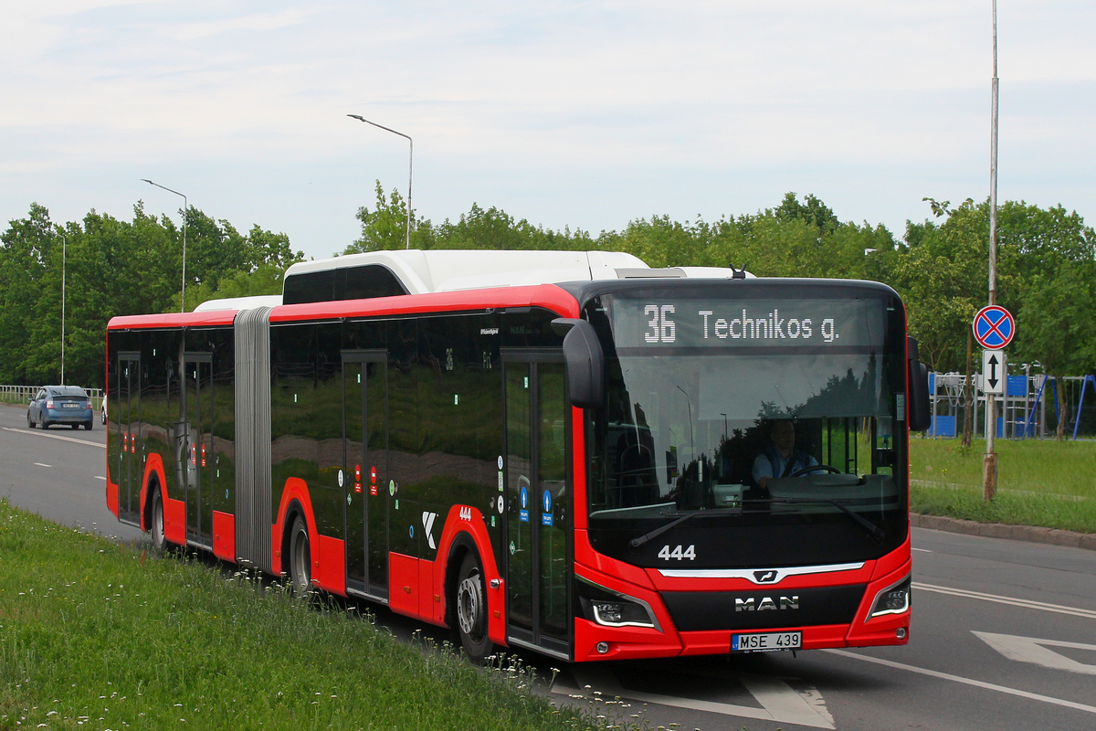 Литва, MAN 18C Lion's City 18 G NG320 EfficientHybrid № 444
