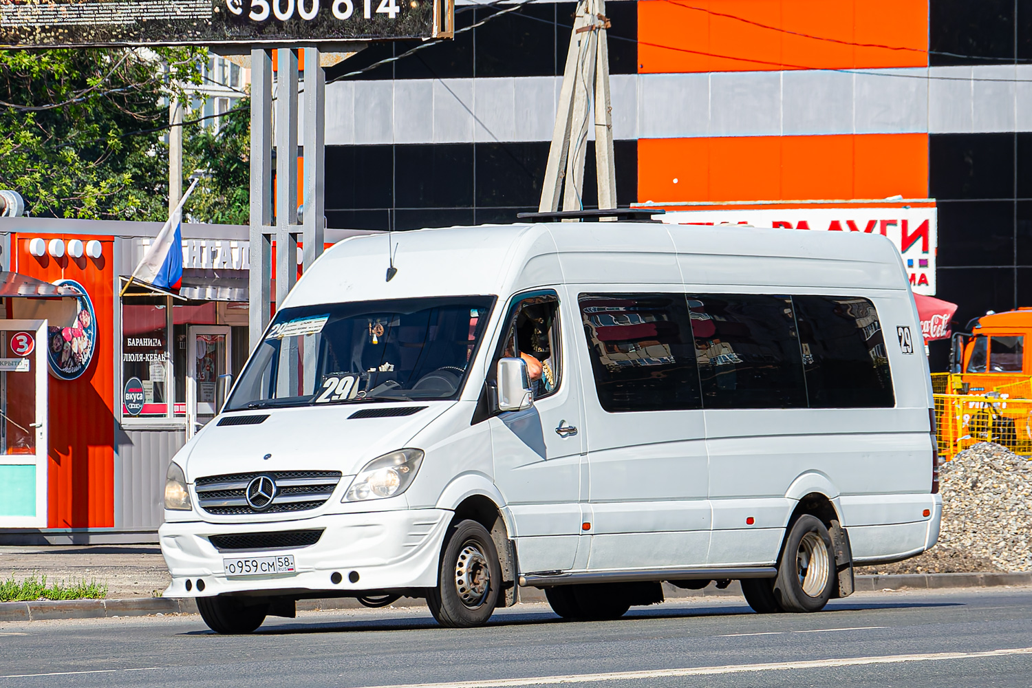 Пензенская область, Луидор-22360C (MB Sprinter) № О 959 СМ 58