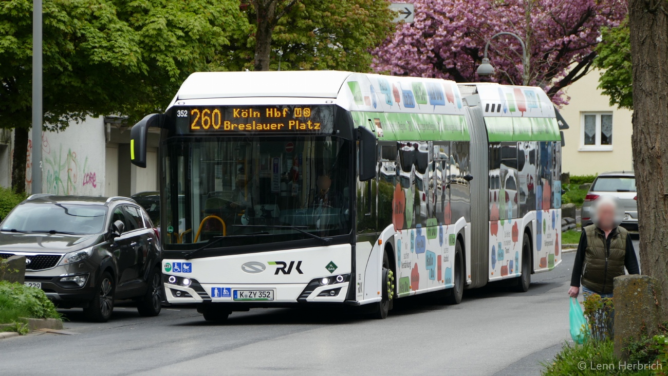Северный Рейн-Вестфалия, Solaris Urbino IV 18 hydrogen № 352