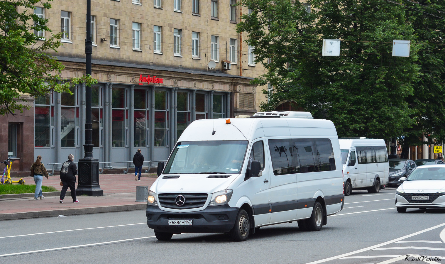 Санкт-Петербург, Луидор-223602 (MB Sprinter) № К 688 СМ 147