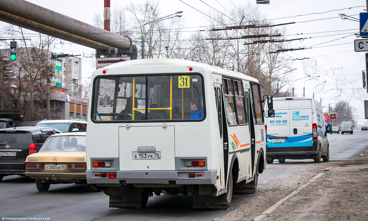 Томская область, ПАЗ-32054 № Е 153 УК 70