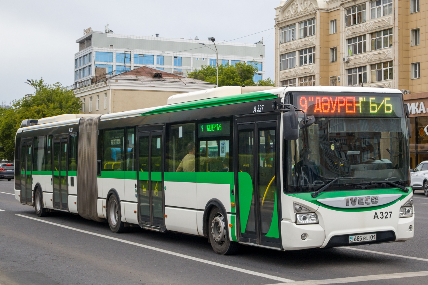 Астана, IVECO Urbanway 18M (СарыаркаАвтоПром) № A327