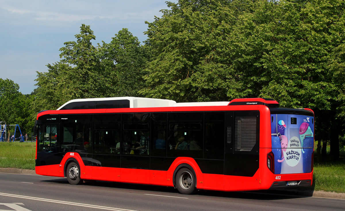 Литва, MAN 12C Lion's City 12 G NL280 EfficientHybrid № 402