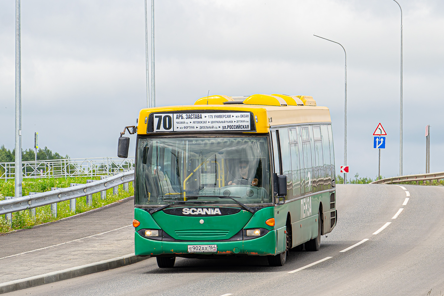 Пензенская область, Scania OmniLink I (Скания-Питер) № Е 902 АХ 164